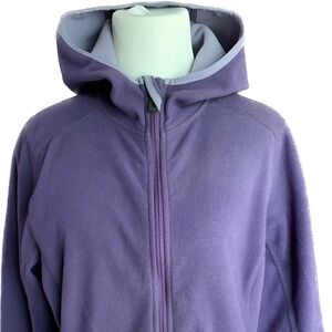 Womens L.L. Bean Hooded Fleece Jacket